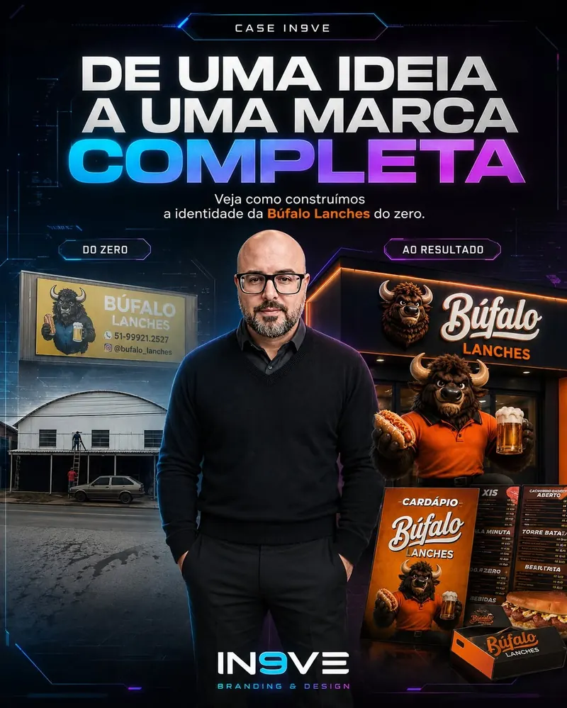 Bufalo Lanches, de uma ideia a uma marca completa