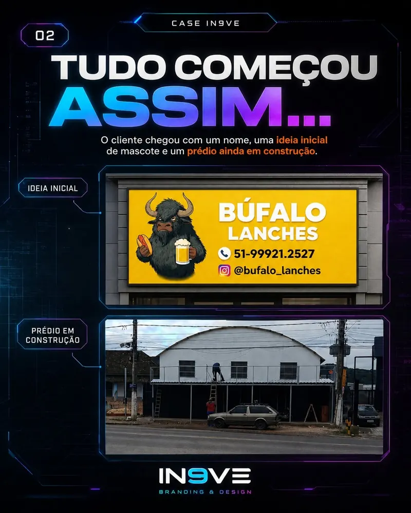 Bufalo Lanches, como tudo comecou