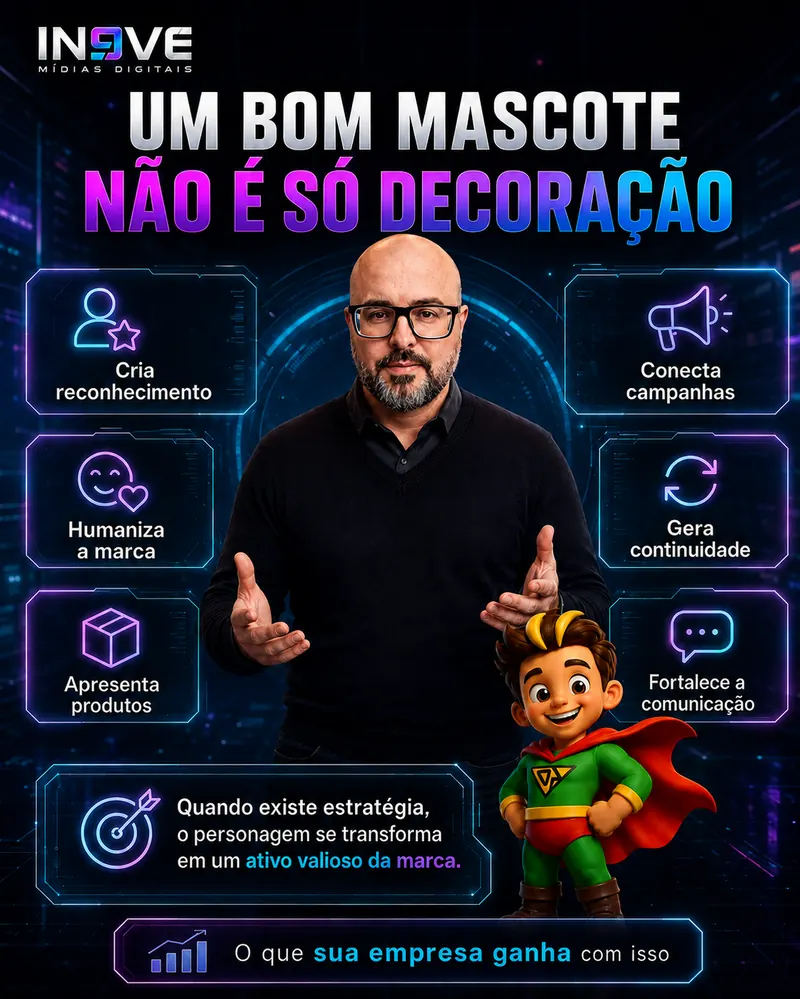 Um bom mascote nao e so decoracao